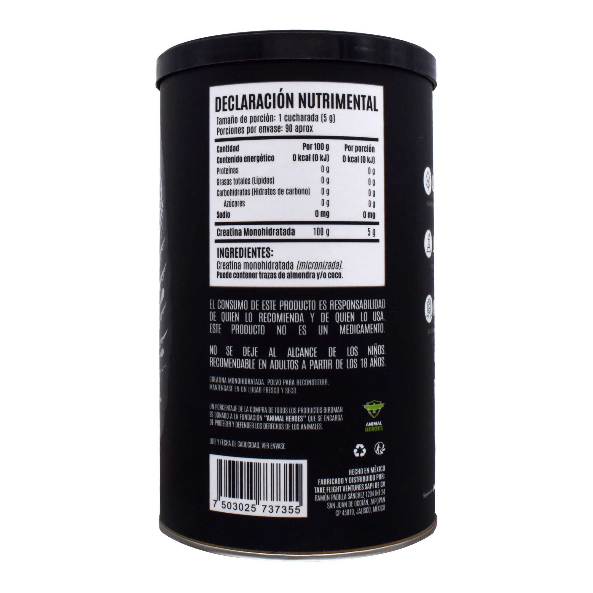 Creatina Monohidratada 450 Gr