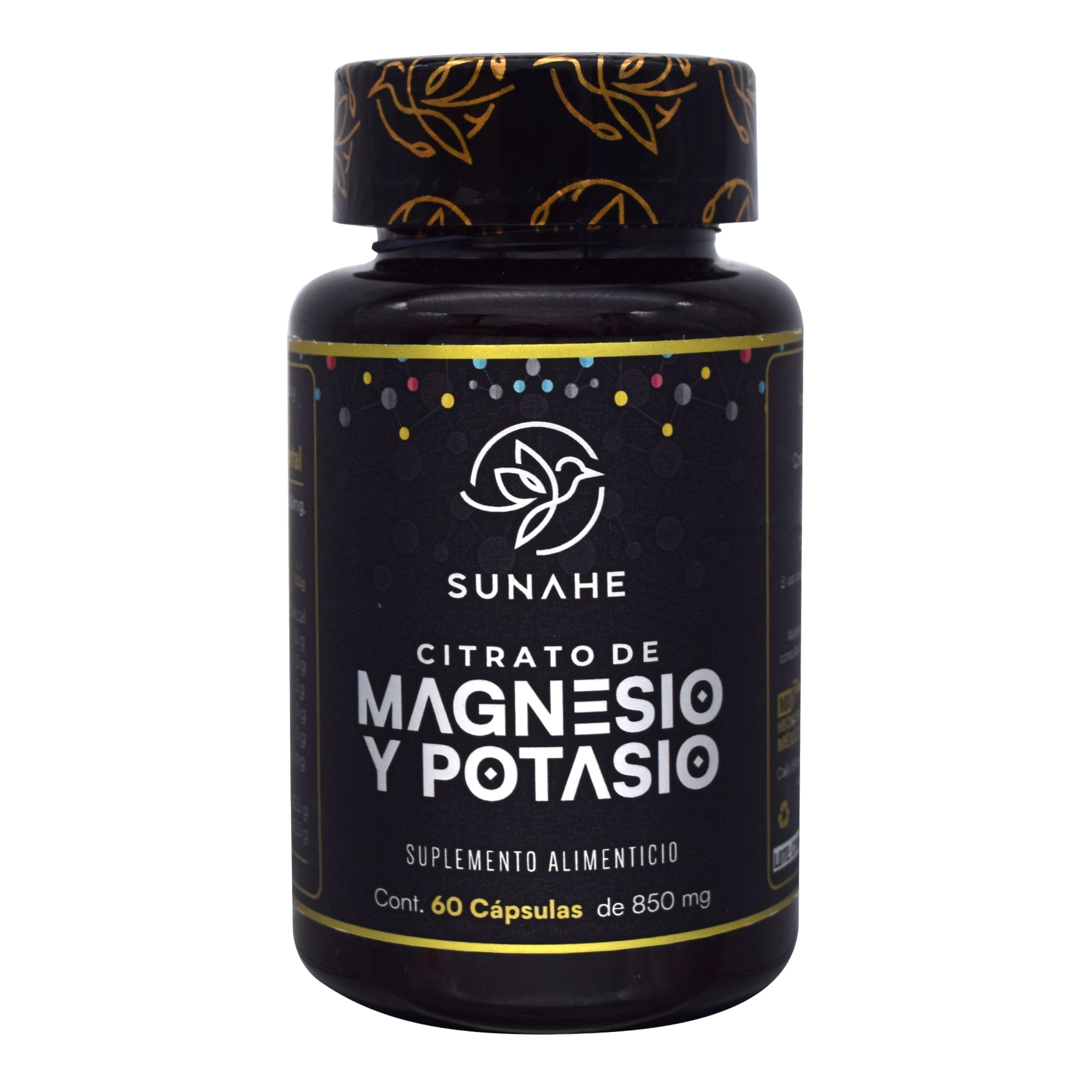 Citrato De Magnesio Y Potasio 60 Cap